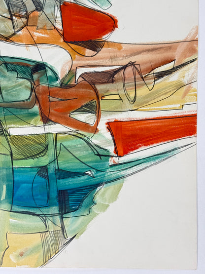 Colour Wash Original Artwork No.408 - ARTHUR ALLAN WILSON, Scottish | 1944-2024