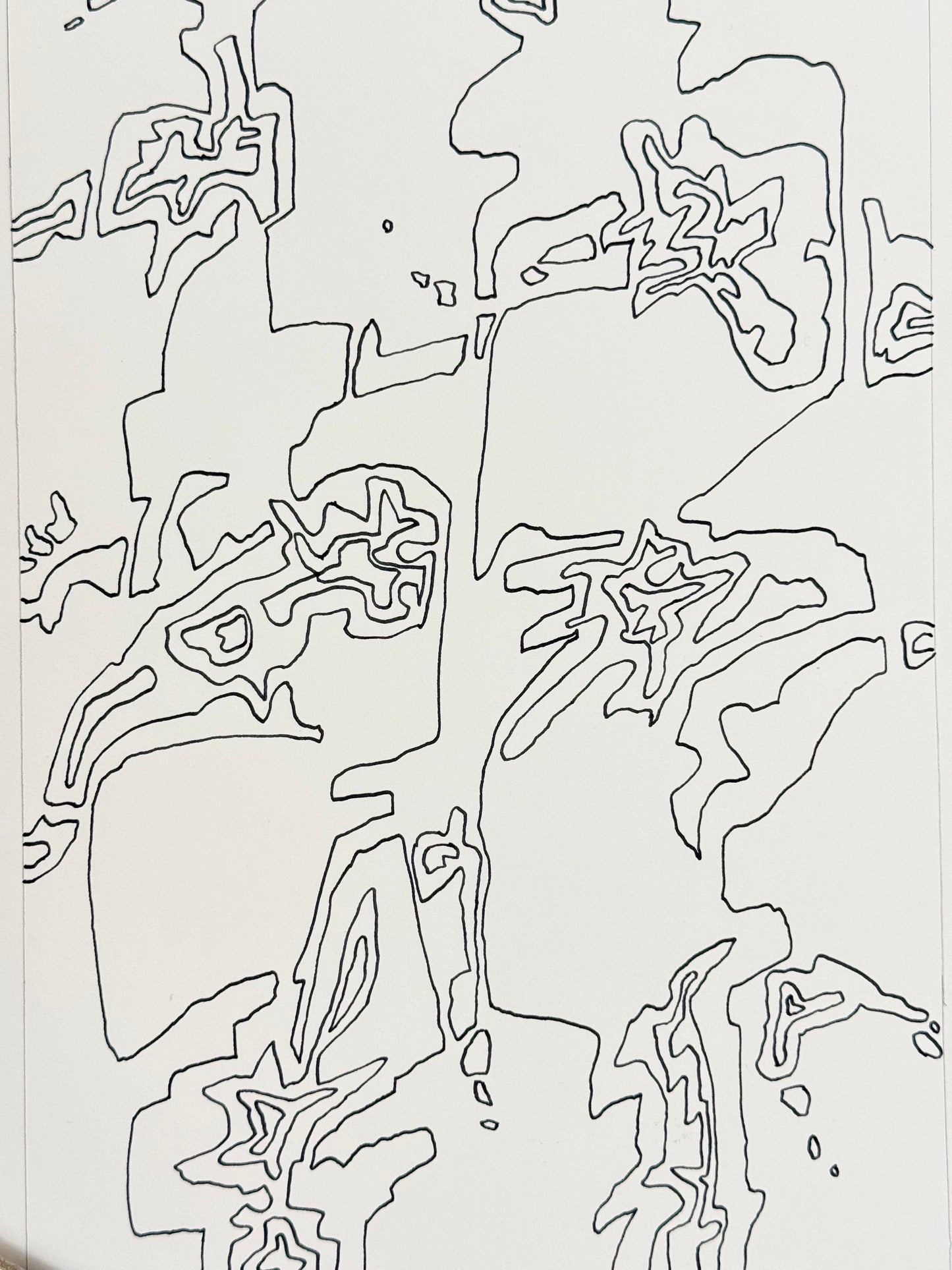 Monochromatic Original Artwork No.230 - ARTHUR ALLAN WILSON, Scottish | 1944-2024