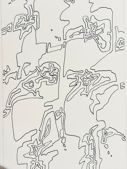 Monochromatic Original Artwork No.230 - ARTHUR ALLAN WILSON, Scottish | 1944-2024