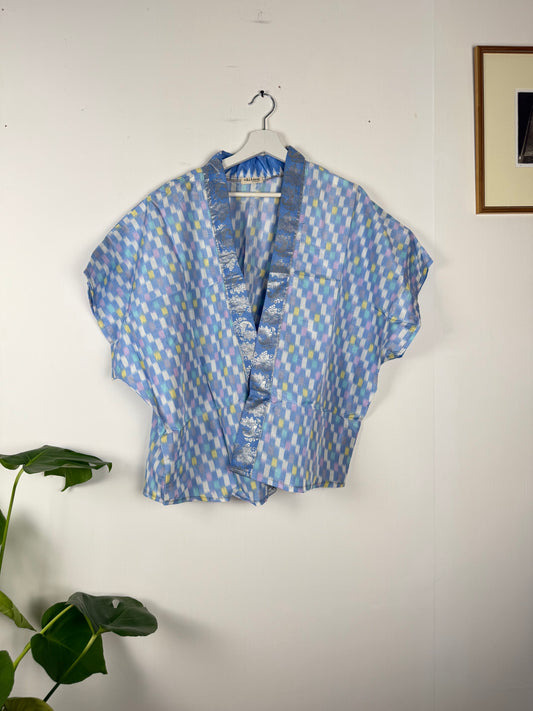 Vintage Saree Silk Shrug Blouse