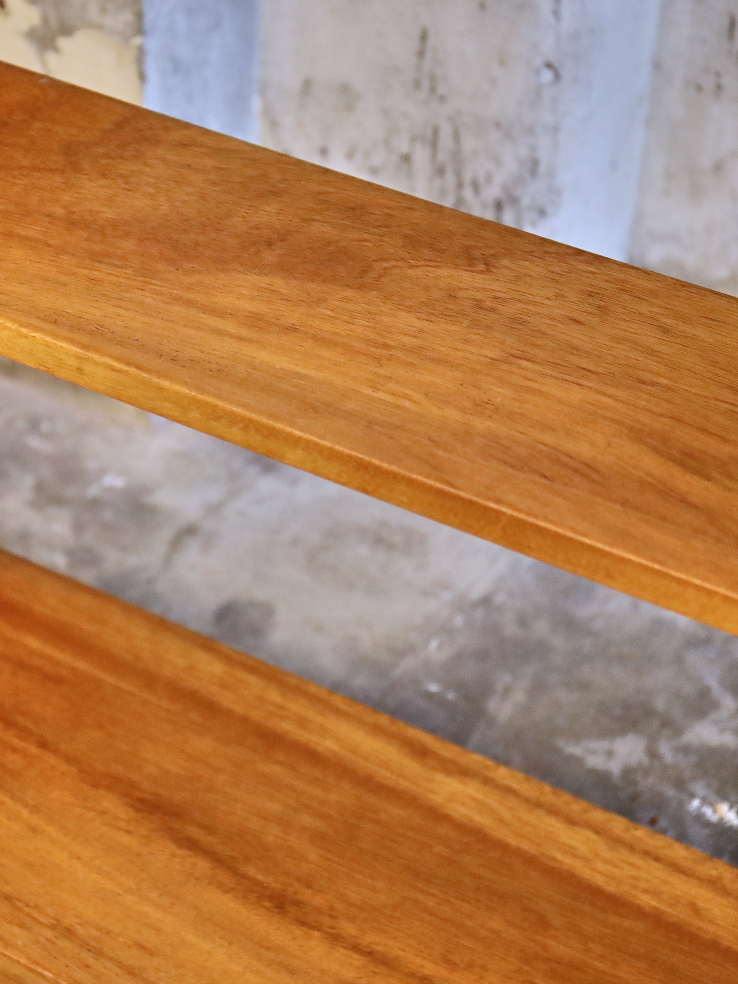 1970’s Teak Open Bookshelves with graduating shelves.