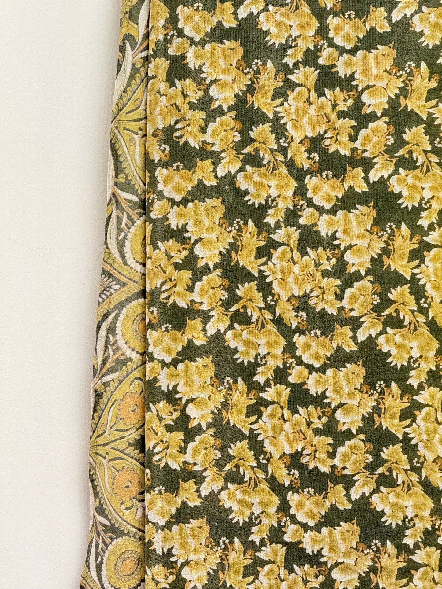 Vintage Pure Silk Saree Fabric