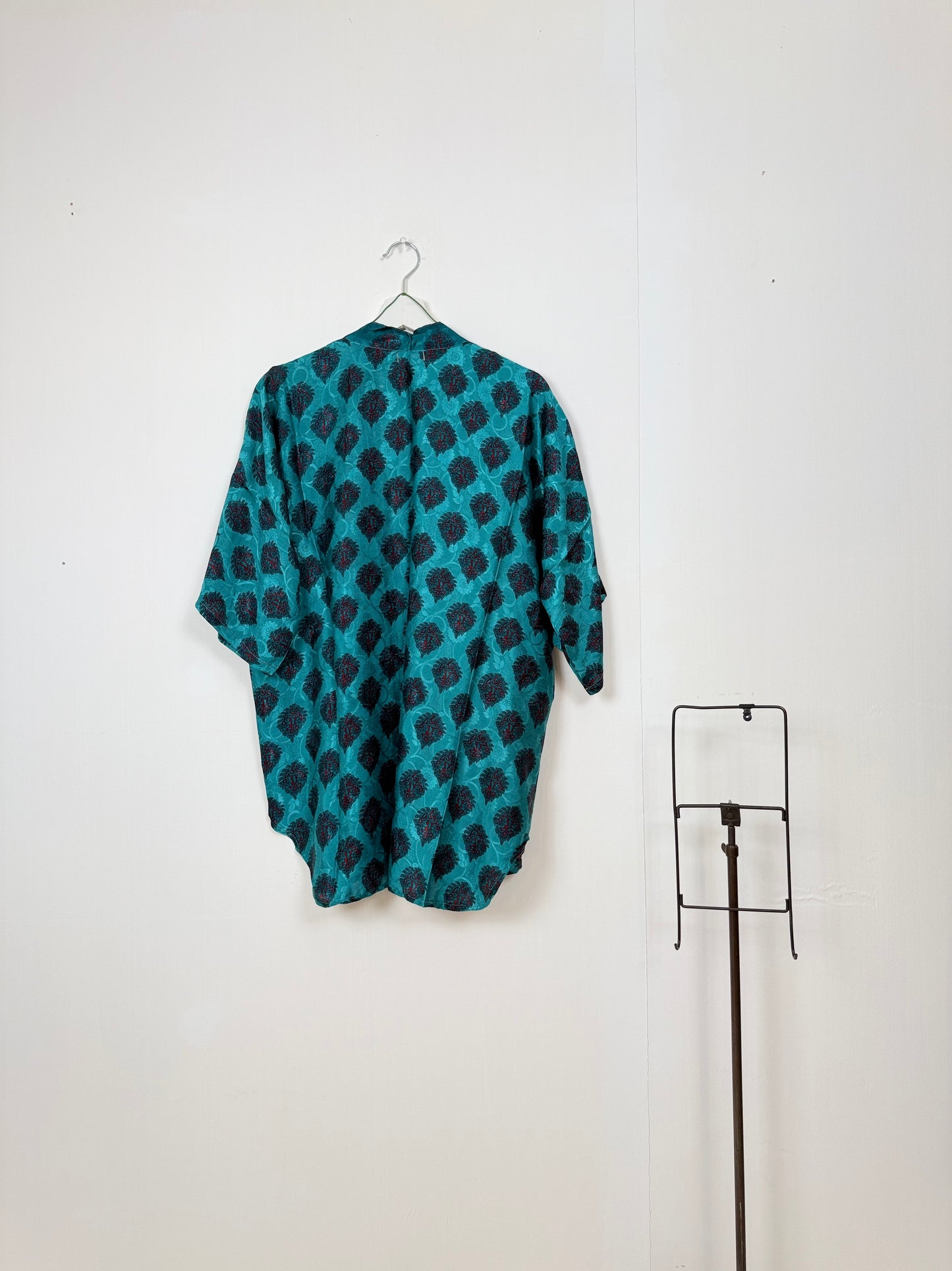 Vintage Saree Silk Trousers & Shirt Co-ordinated Set
