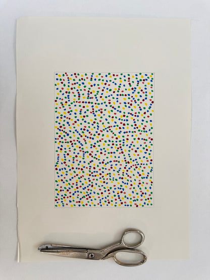 Pointillist Ink on Paper Original Artwork No.29 - ARTHUR ALLAN WILSON, Scottish | 1944-2024