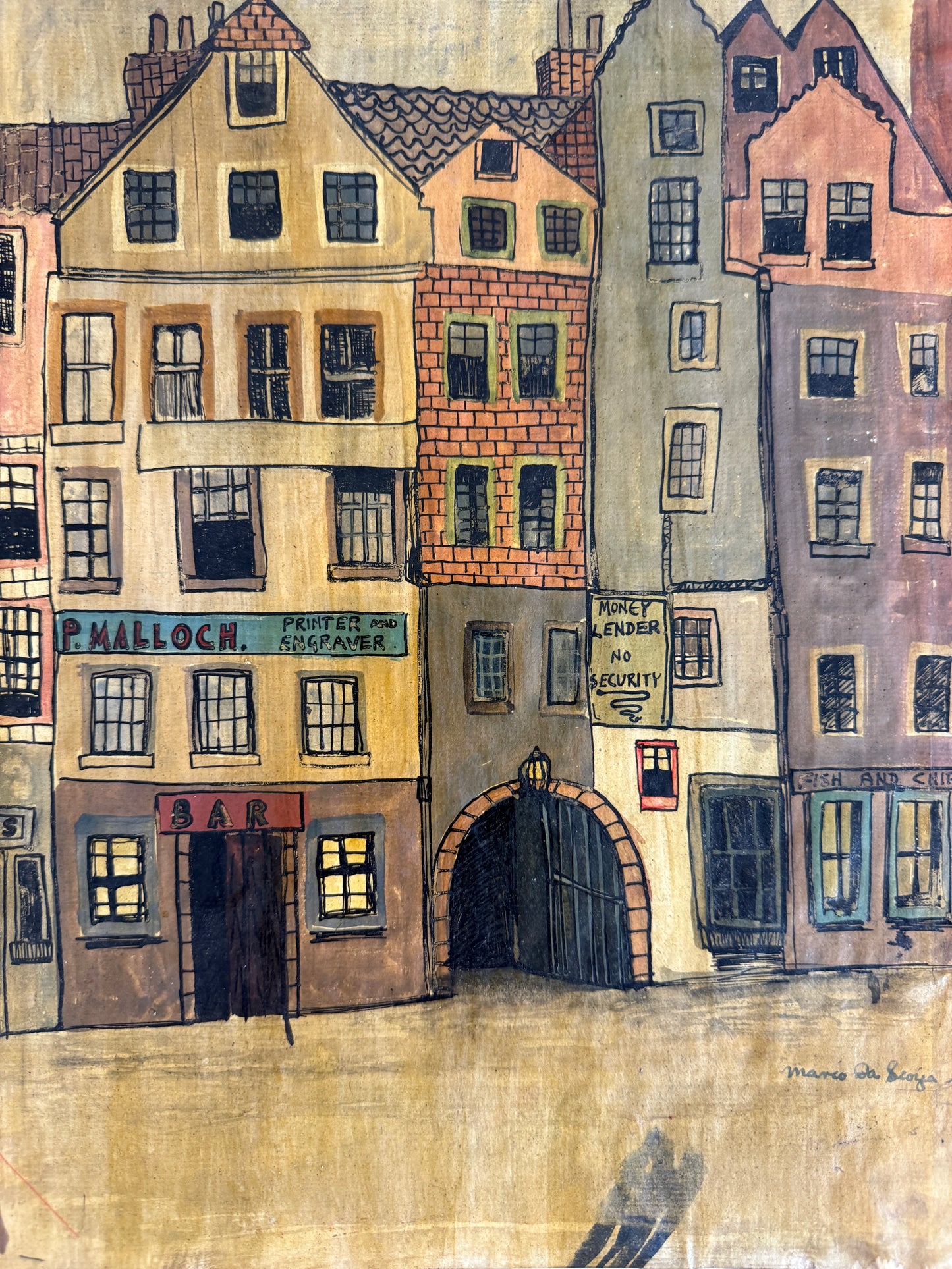 Lawnmarket, Edinburgh - MARIO DA SCOZIA