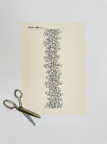 Monochromatic Original Artwork No.208 - ARTHUR ALLAN WILSON, Scottish | 1944-2024