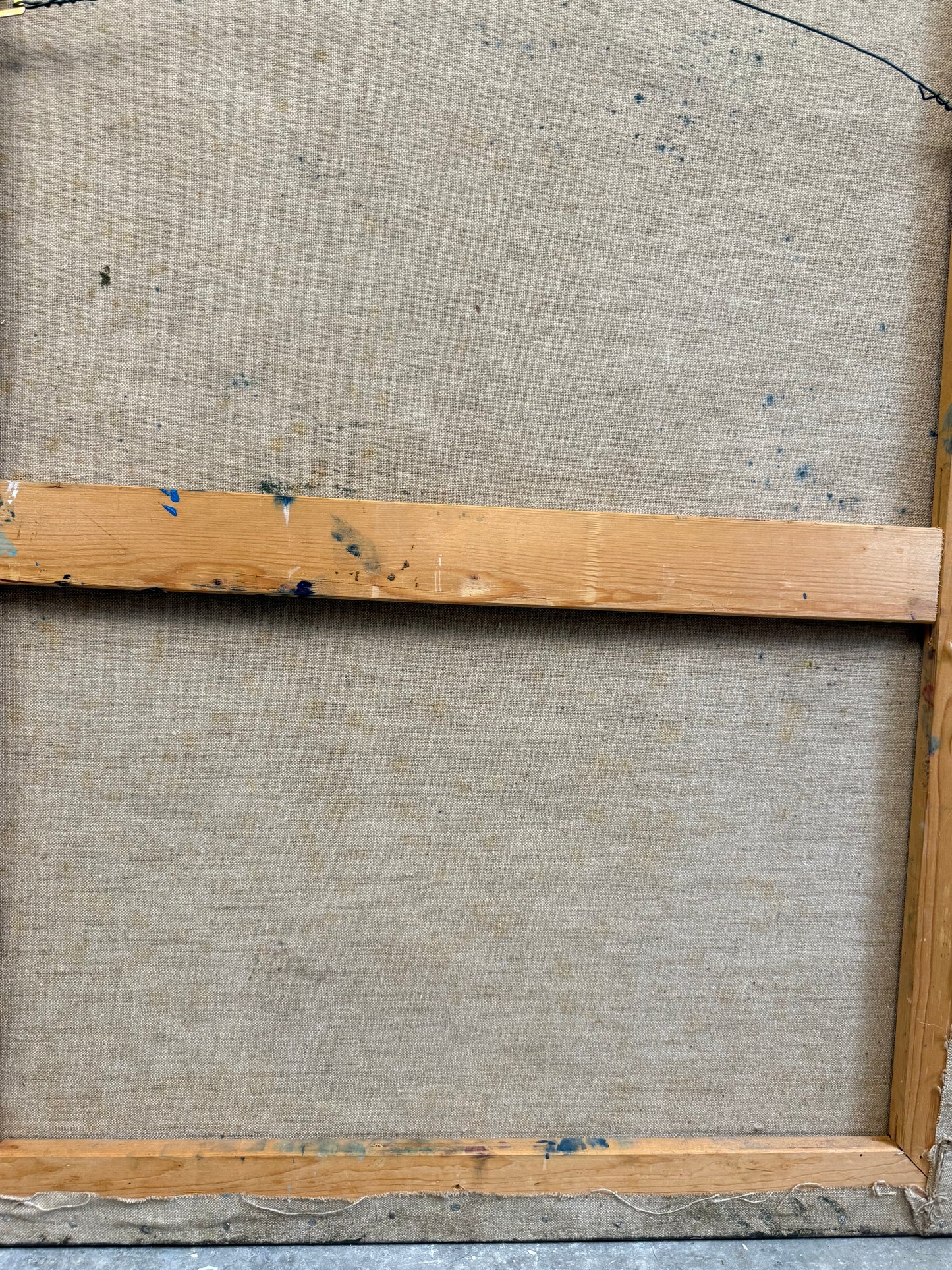 Abstract Expressionist Landscape Oil