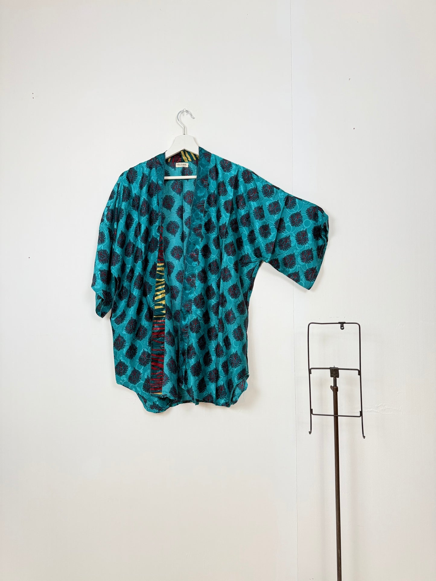 Vintage Saree Silk Trousers & Shirt Co-ordinated Set