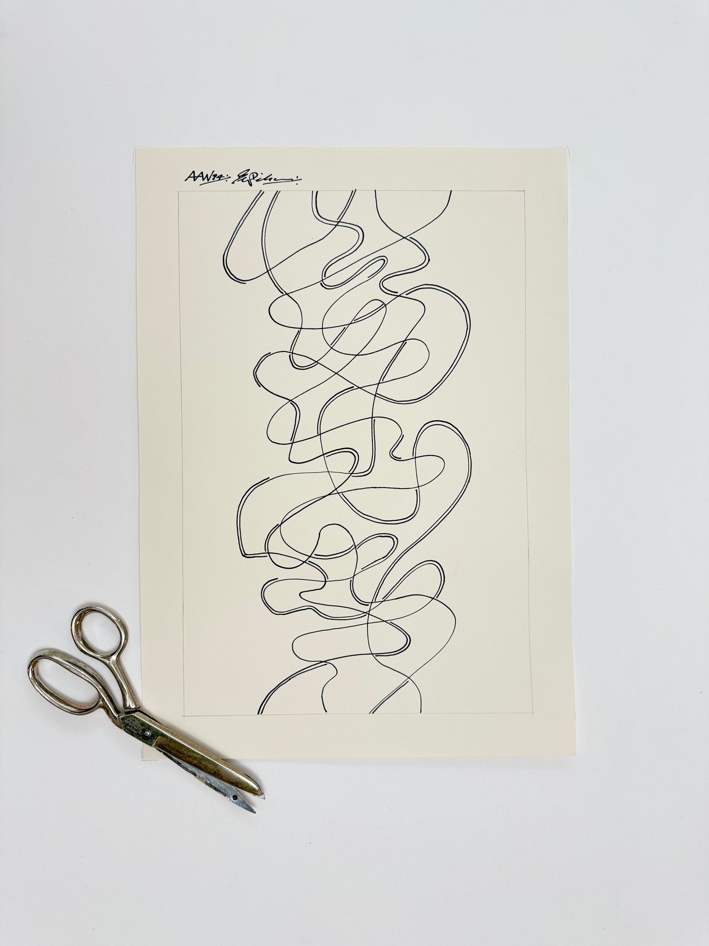 Monochromatic Original Artwork No.219 - ARTHUR ALLAN WILSON, Scottish | 1944-2024