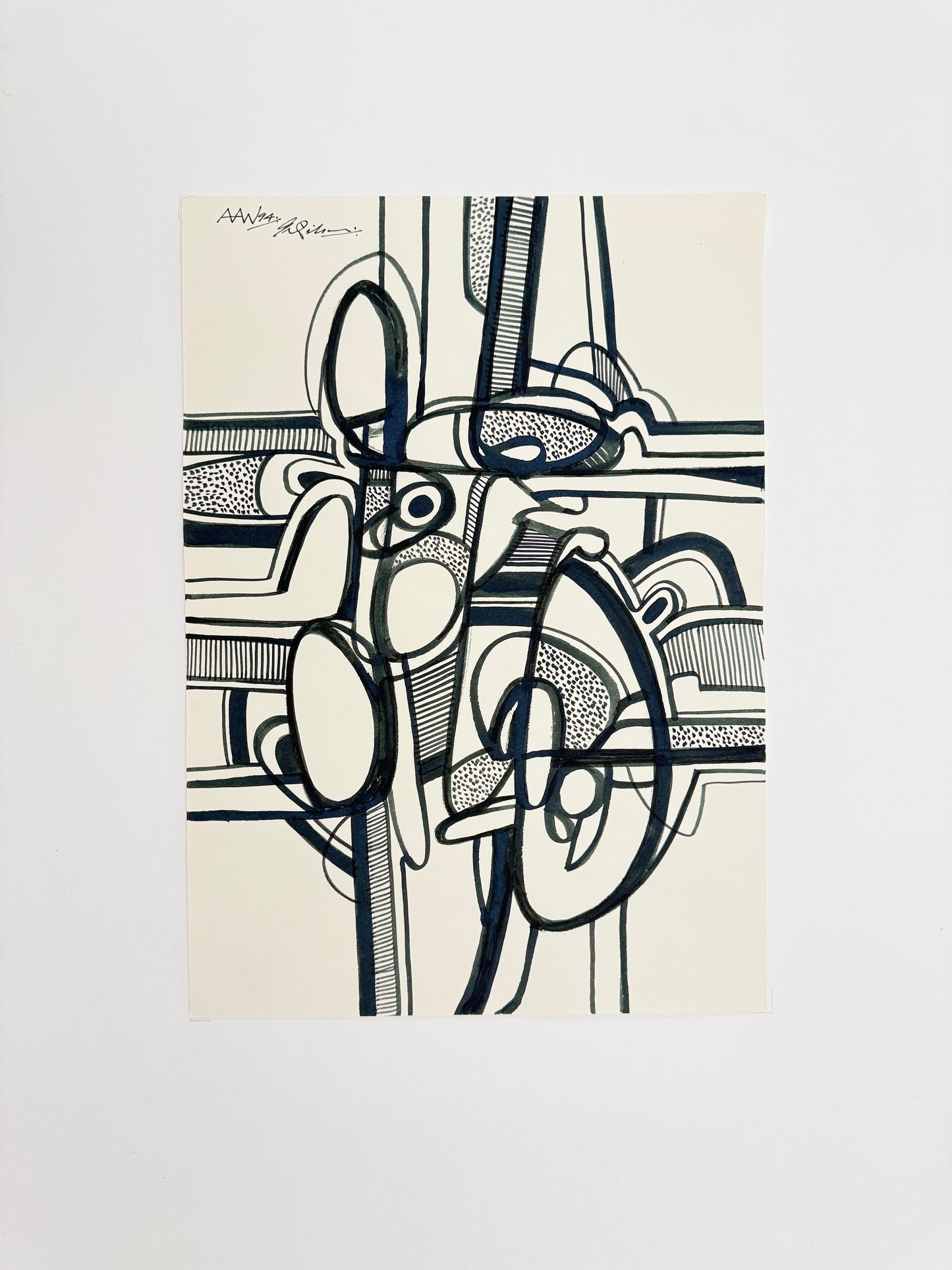 Monochromatic Original Artwork No.247 - ARTHUR ALLAN WILSON, Scottish | 1944-2024