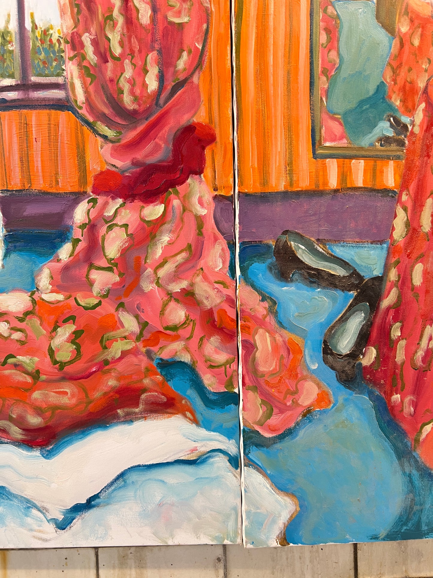 The Bedroom Triptych - ISOBEL COLVILLE Scottish | 1935 - 2025