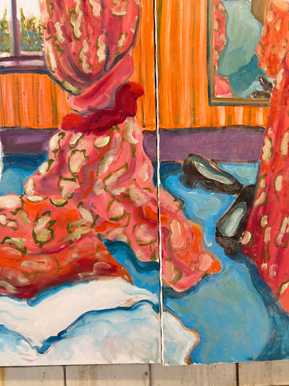 The Bedroom Triptych - ISOBEL COLVILLE Scottish | 1935 - 2025