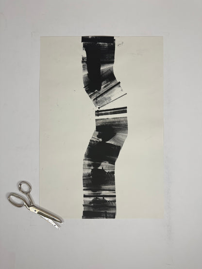 Monochromatic Original Artwork No.327 - ARTHUR ALLAN WILSON, Scottish | 1944-2024