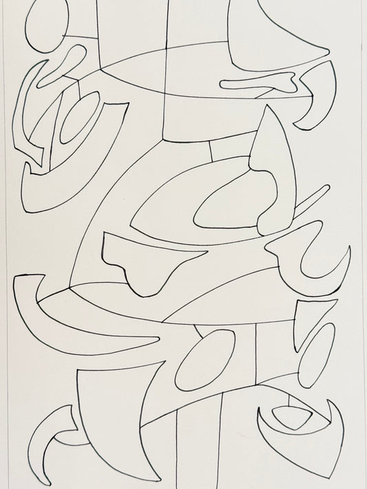 Monochromatic Original Artwork No.214 - ARTHUR ALLAN WILSON, Scottish | 1944-2024