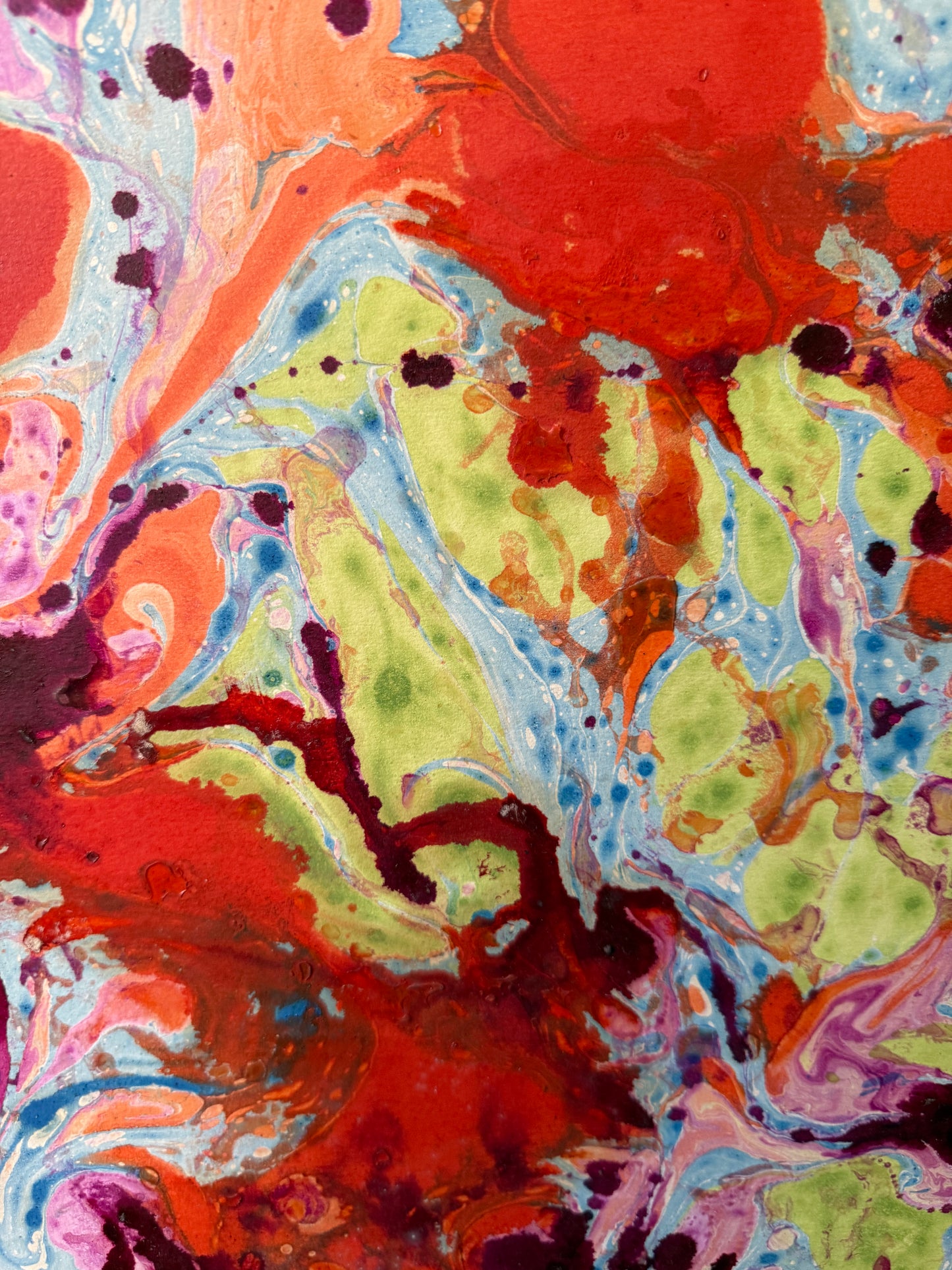 Marbled Abstract George & Dragon - Patricia Arnett NDD DFA | English, 1923-2022