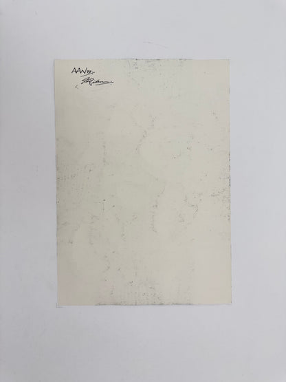 Monochromatic Original Artwork No.258 - ARTHUR ALLAN WILSON, Scottish | 1944-2024