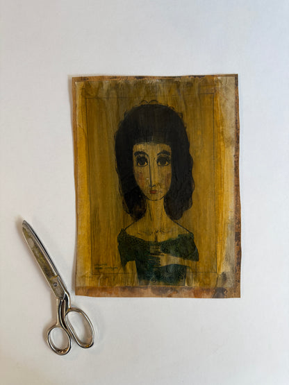 Portrait on Yellow - MARIO DA SCOZIA