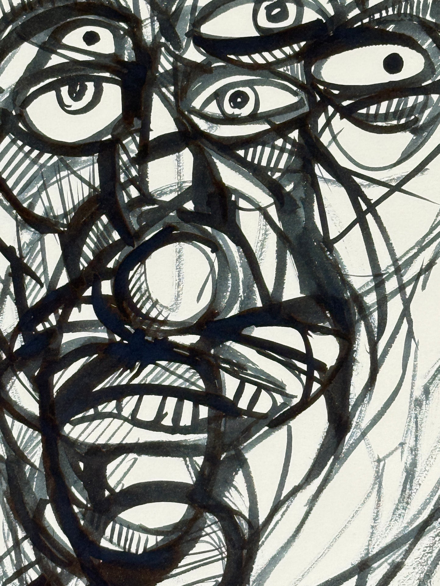 Monochromatic Original Artwork No.262 - ARTHUR ALLAN WILSON, Scottish | 1944-2024