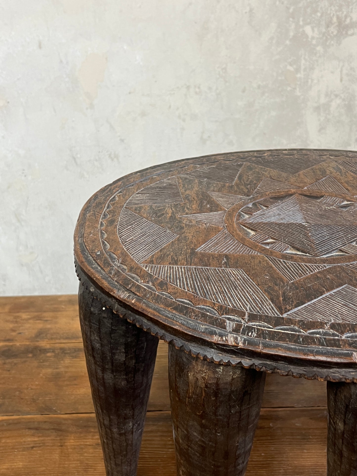 A Nigerian Nupe or Elephant Stool /Table, c1900