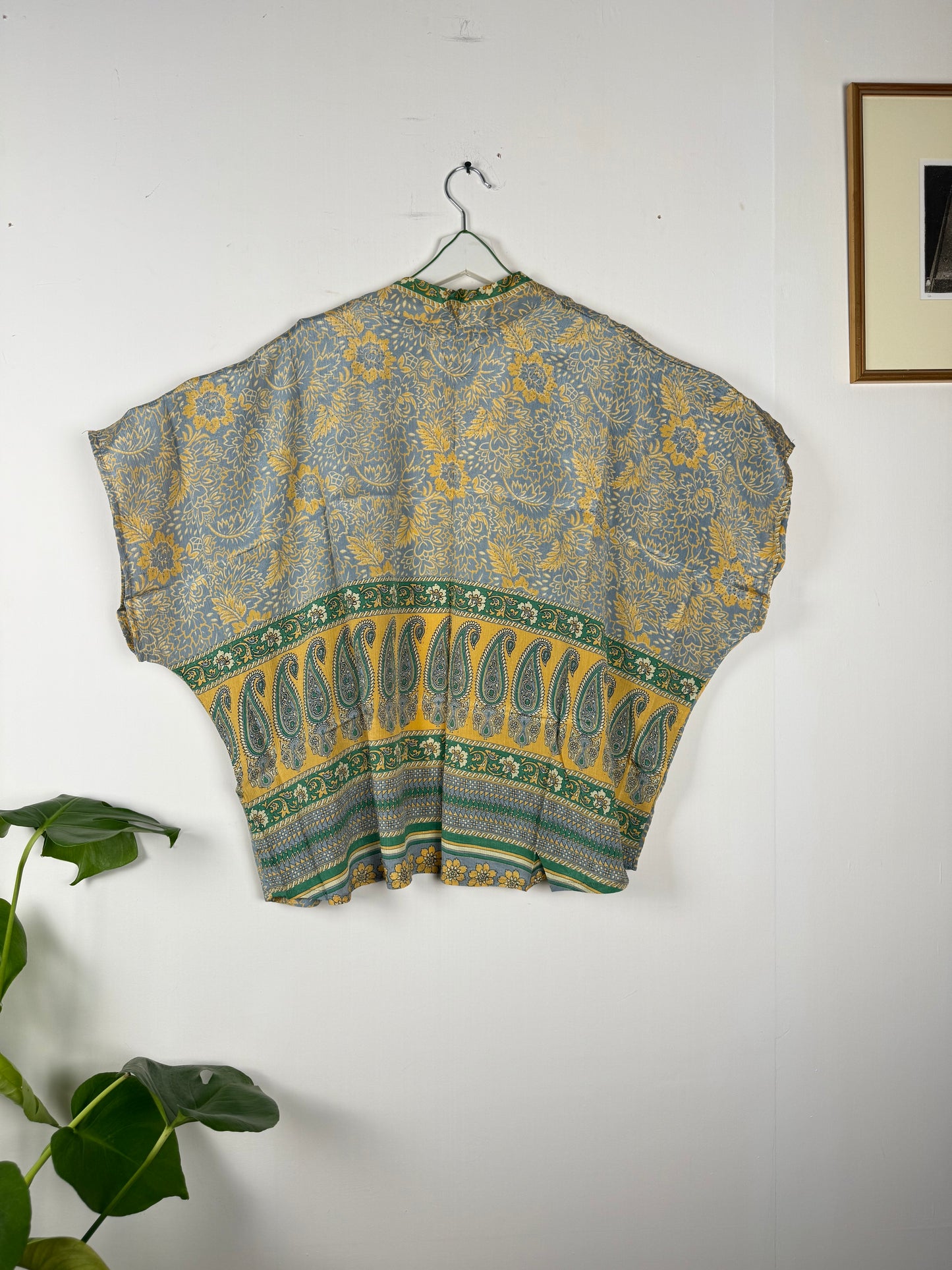 Vintage Saree Silk Shrug Blouse