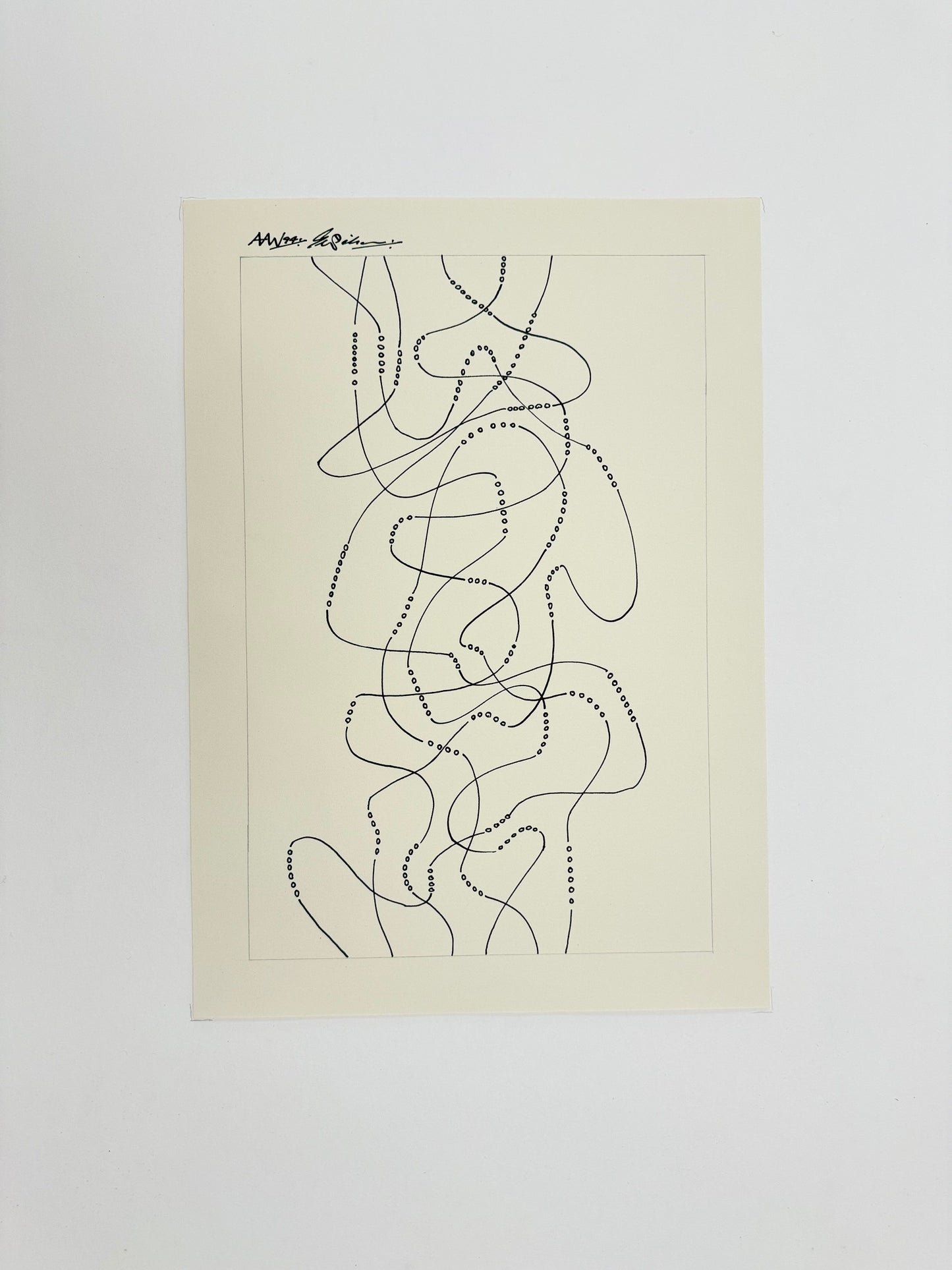 Monochromatic Original Artwork No.204 - ARTHUR ALLAN WILSON, Scottish | 1944-2024