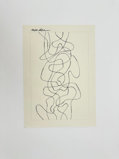 Monochromatic Original Artwork No.204 - ARTHUR ALLAN WILSON, Scottish | 1944-2024