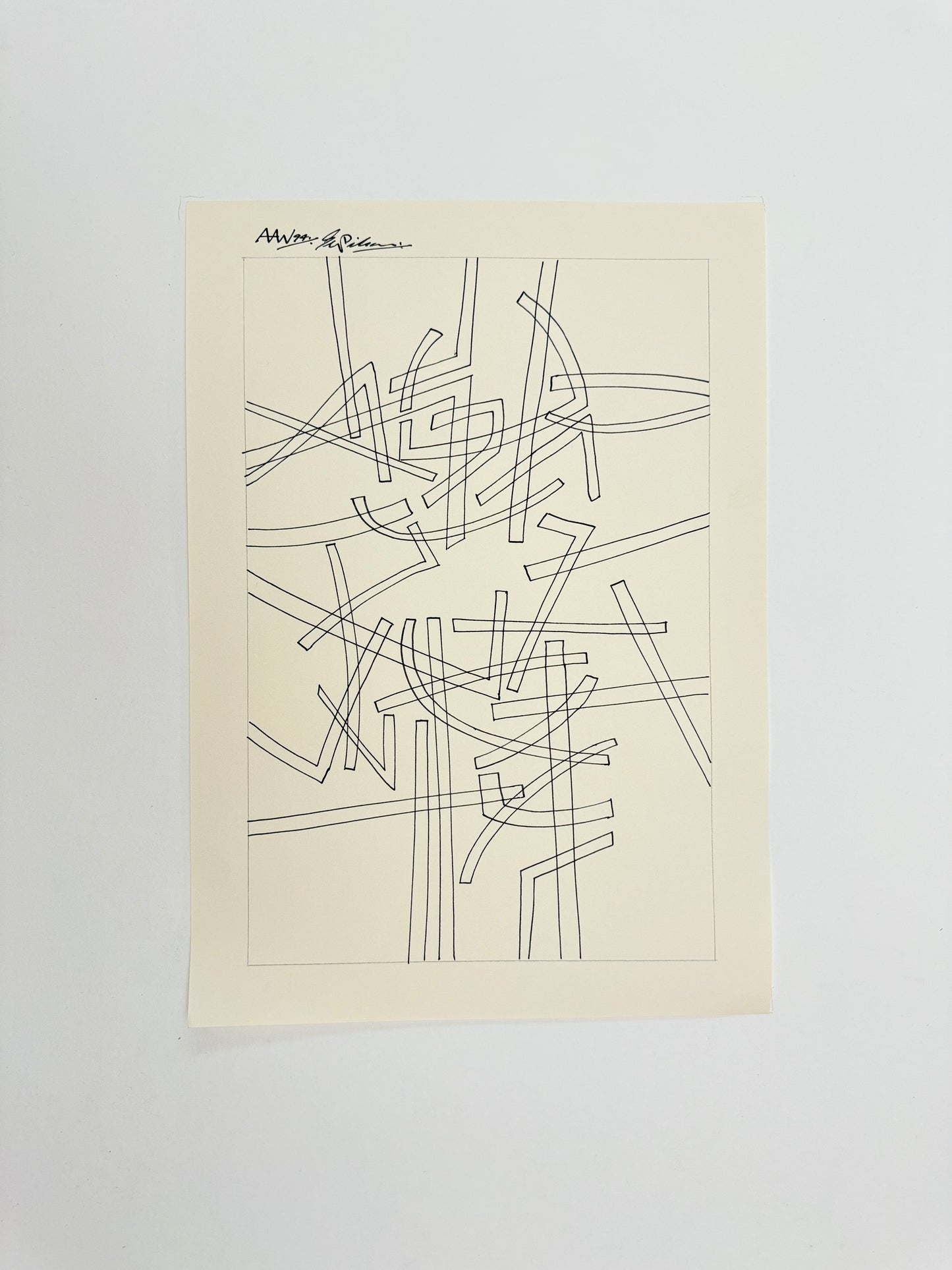 Monochromatic Original Artwork No.226 - ARTHUR ALLAN WILSON, Scottish | 1944-2024