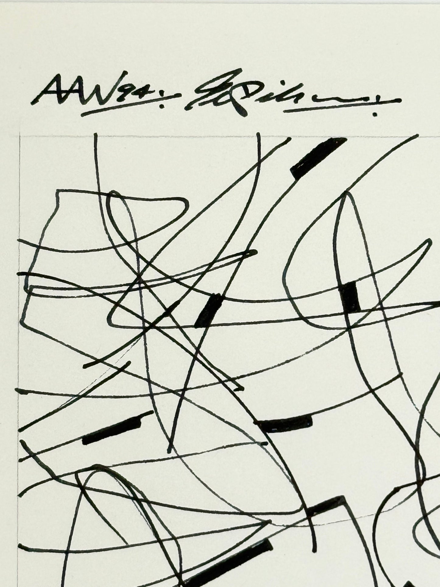 Monochromatic Original Artwork No. 201 - ARTHUR ALLAN WILSON, Scottish | 1944-2024