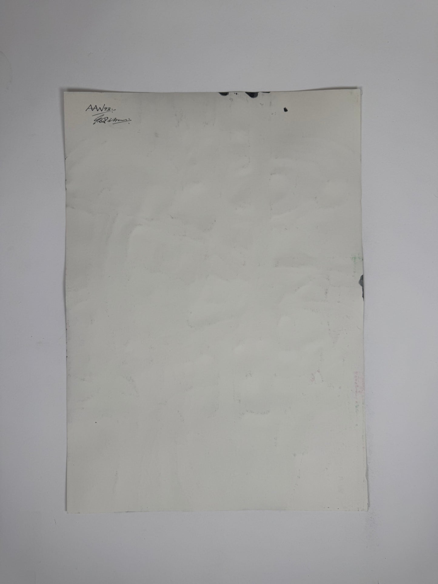 Monochromatic Original Artwork No.317 - ARTHUR ALLAN WILSON, Scottish | 1944-2024