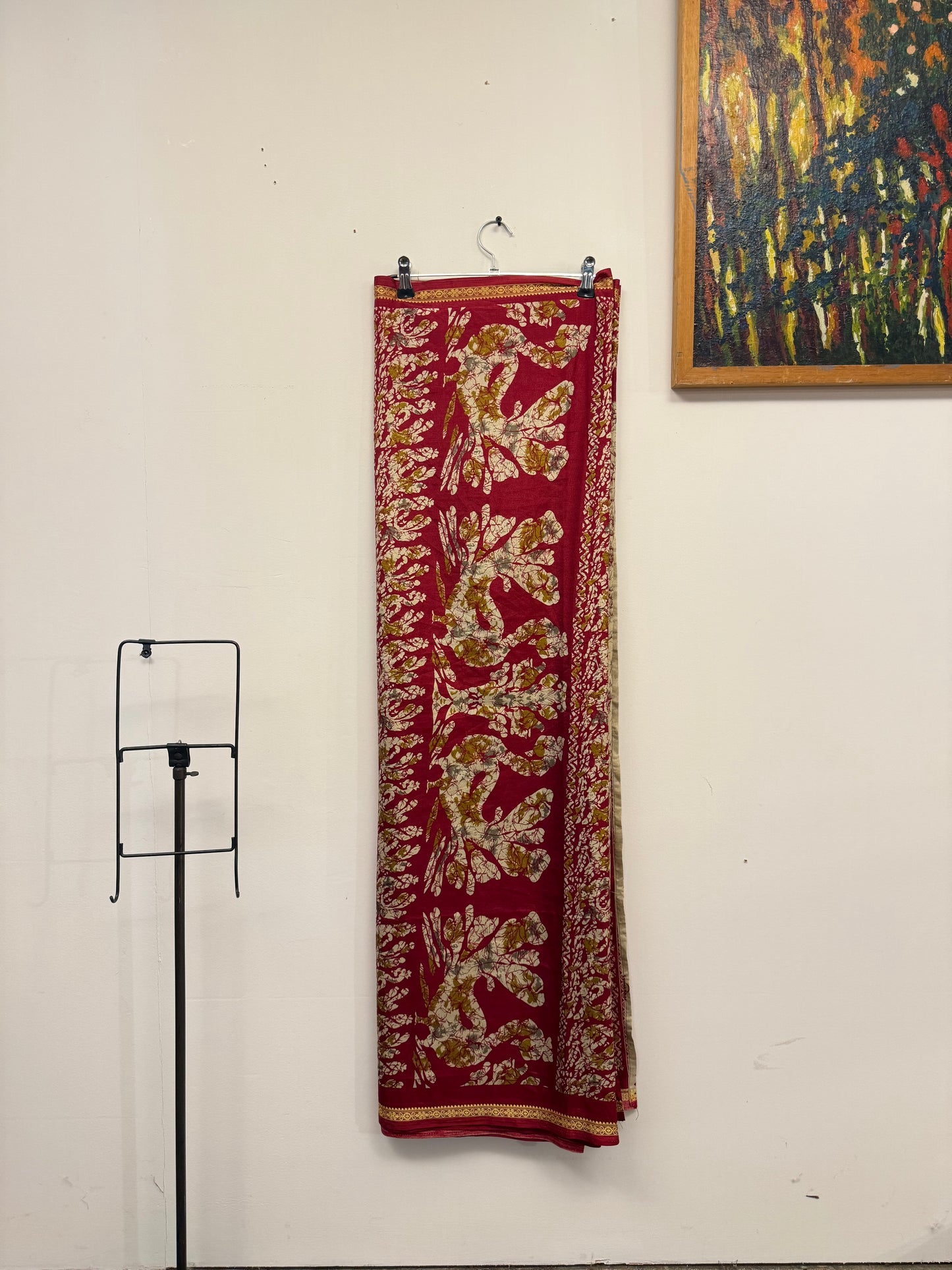 Vintage Pure Silk Saree Fabric