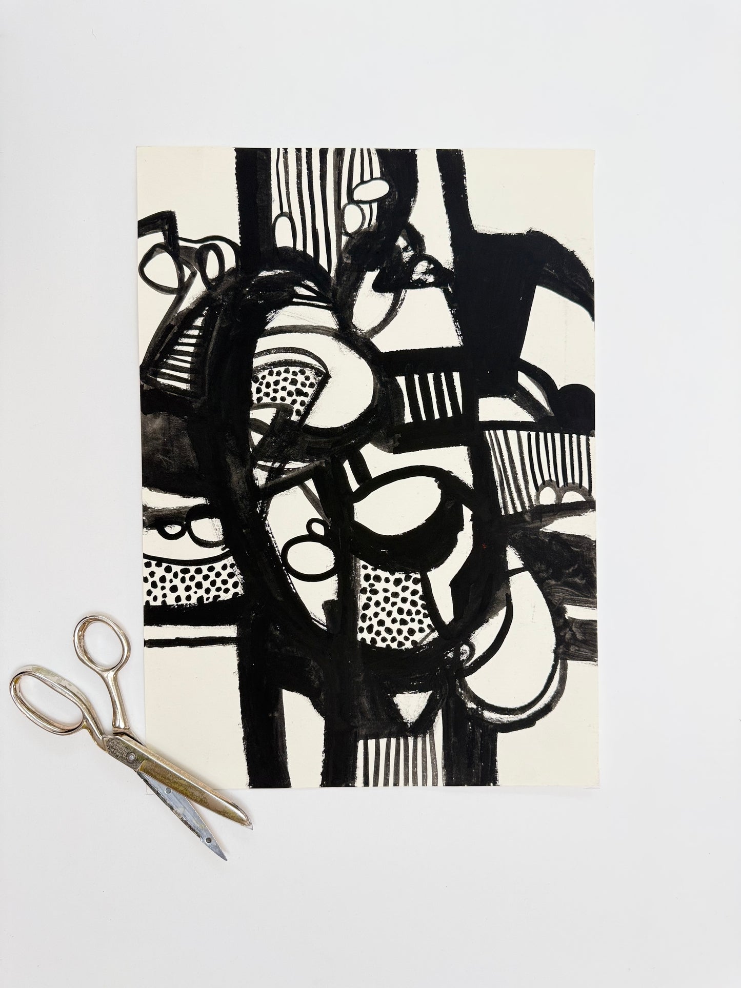 Monochromatic Original Artwork No.258 - ARTHUR ALLAN WILSON, Scottish | 1944-2024