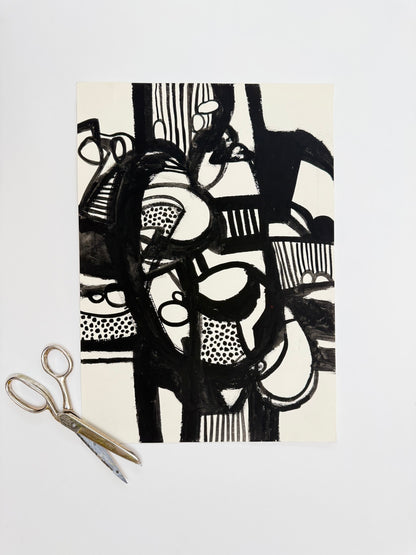 Monochromatic Original Artwork No.258 - ARTHUR ALLAN WILSON, Scottish | 1944-2024