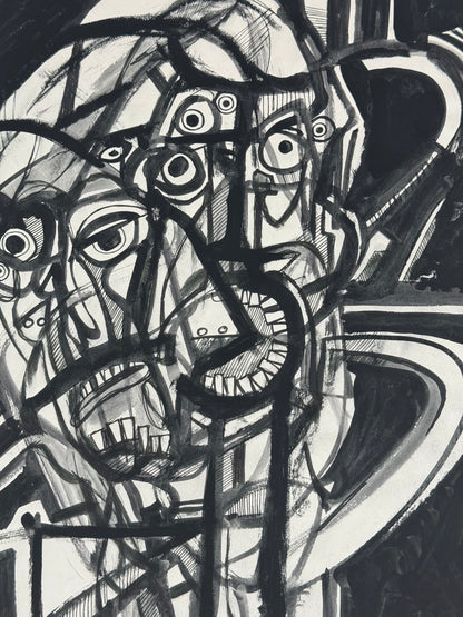 Monochromatic Original Artwork No.320 - ARTHUR ALLAN WILSON, Scottish | 1944-2024