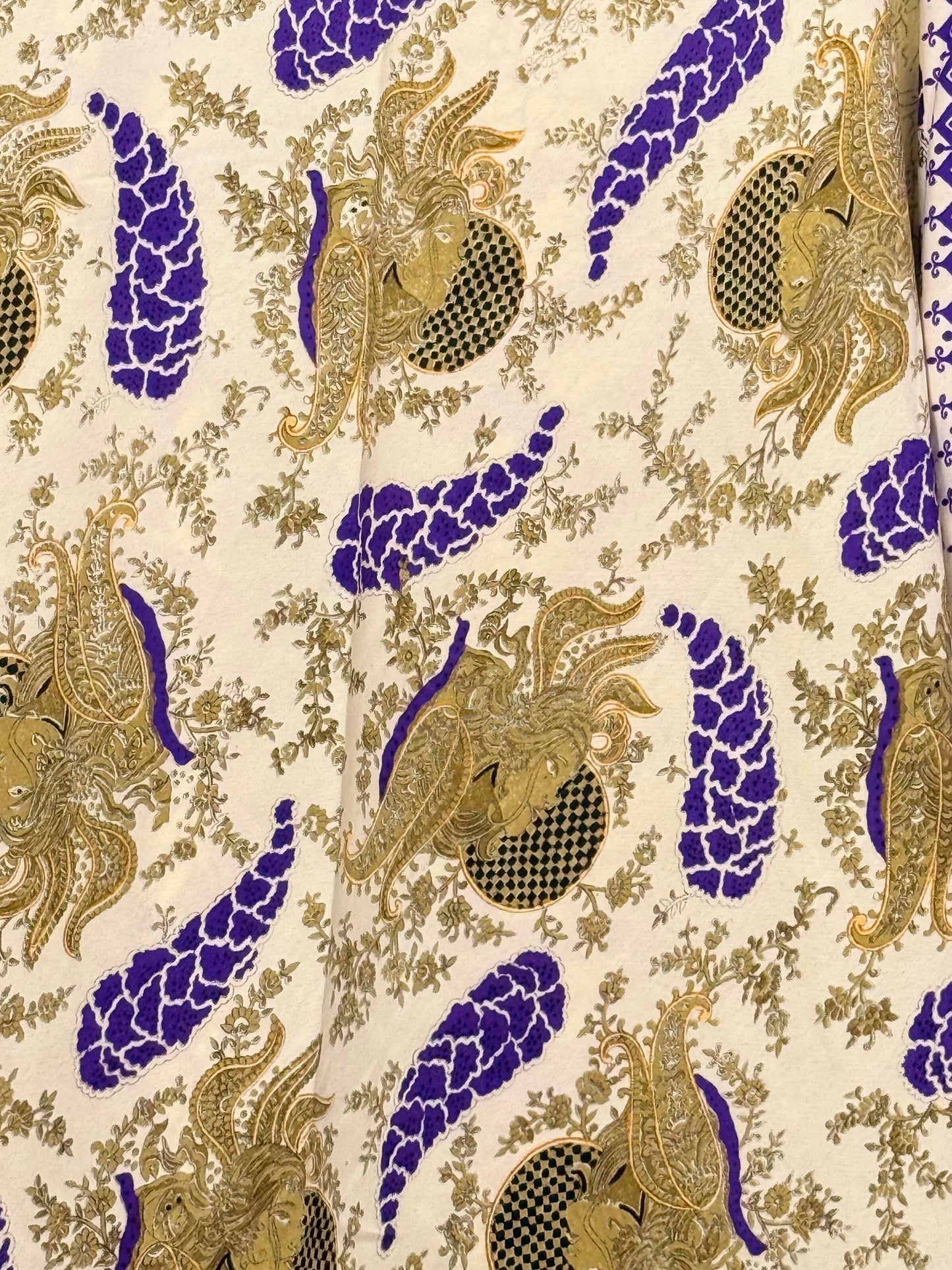 Vintage Saree Silk Wrap Skirt