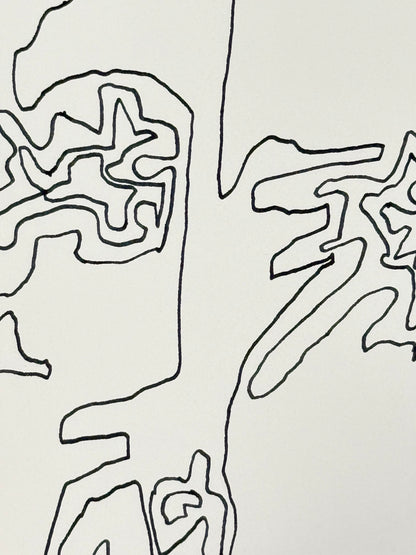 Monochromatic Original Artwork No.230 - ARTHUR ALLAN WILSON, Scottish | 1944-2024