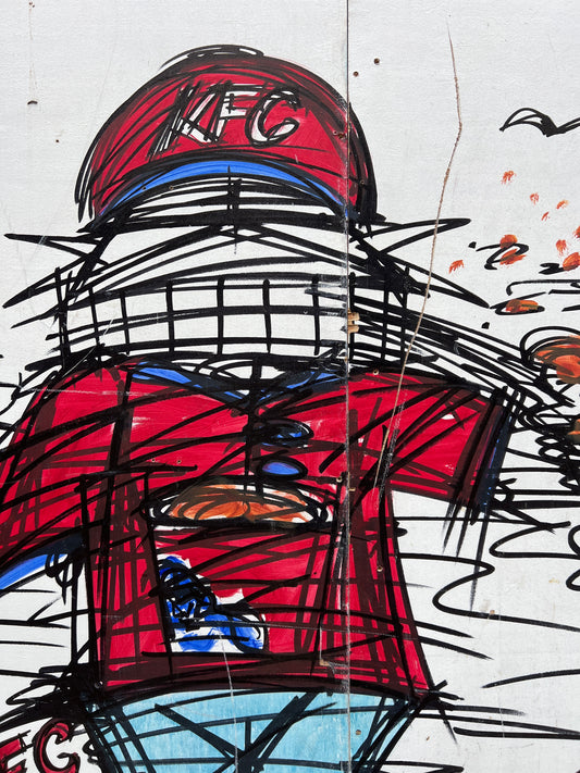 Nathan Bowen Street Art Board | KFC Demon