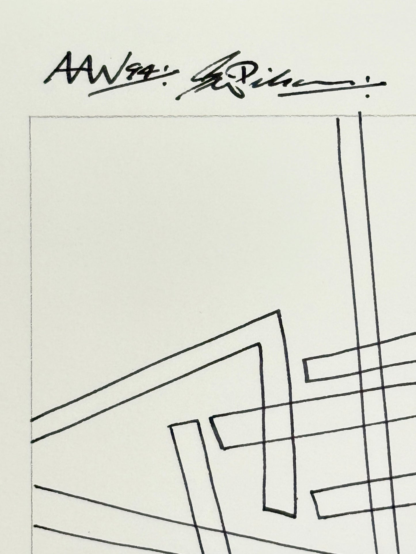 Monochromatic Original Artwork No.225 - ARTHUR ALLAN WILSON, Scottish | 1944-2024