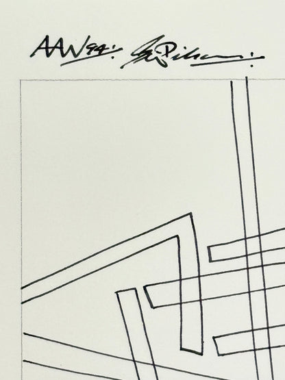 Monochromatic Original Artwork No.225 - ARTHUR ALLAN WILSON, Scottish | 1944-2024