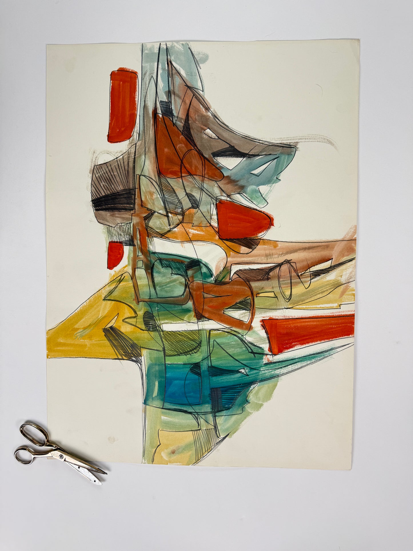 Colour Wash Original Artwork No.408 - ARTHUR ALLAN WILSON, Scottish | 1944-2024