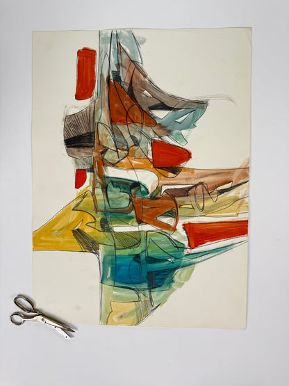 Colour Wash Original Artwork No.408 - ARTHUR ALLAN WILSON, Scottish | 1944-2024