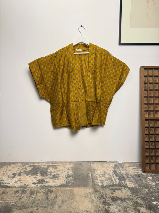 Vintage Saree Silk Shrug Blouse