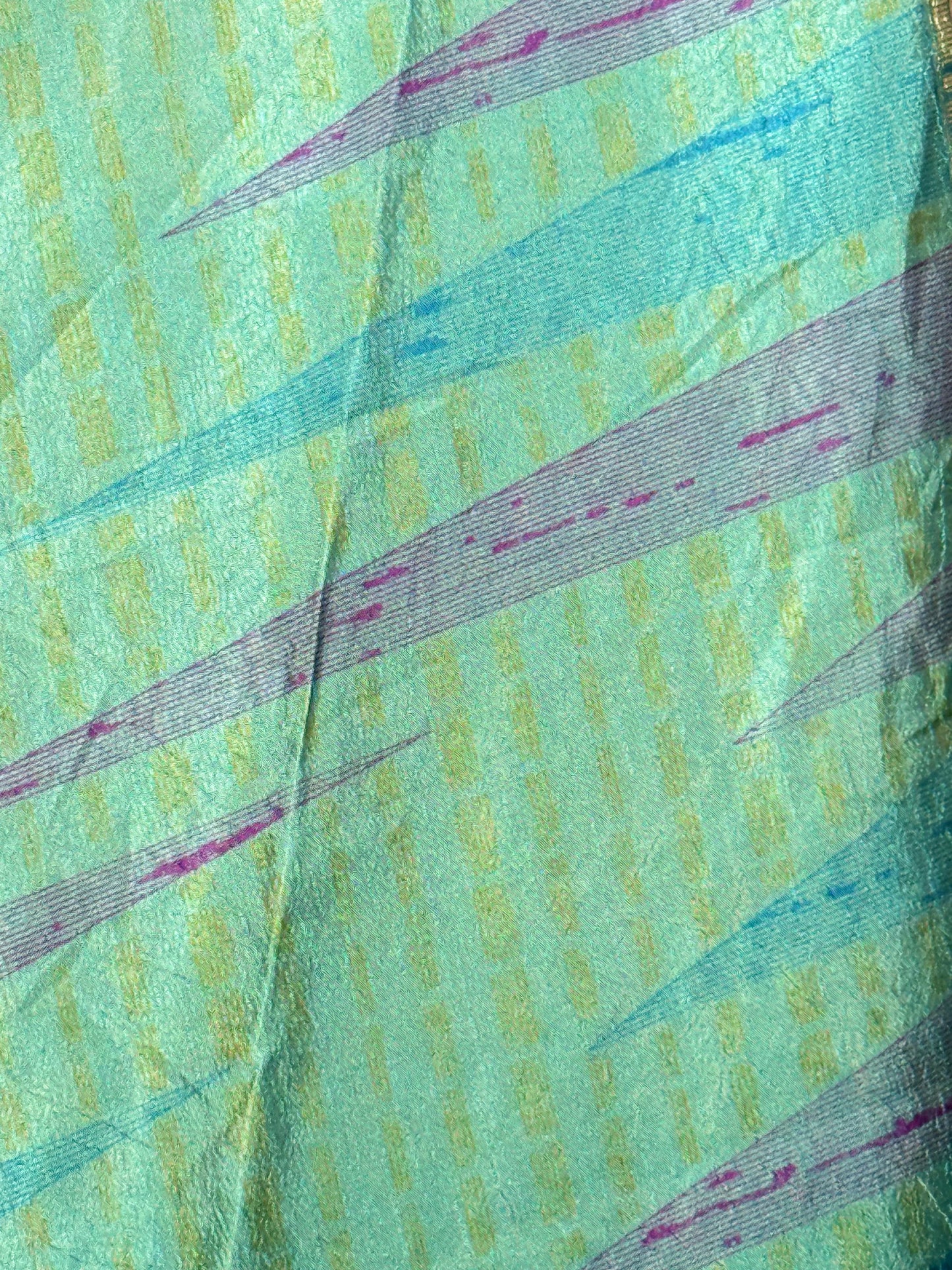 Vintage Saree Silk Wrap Skirt