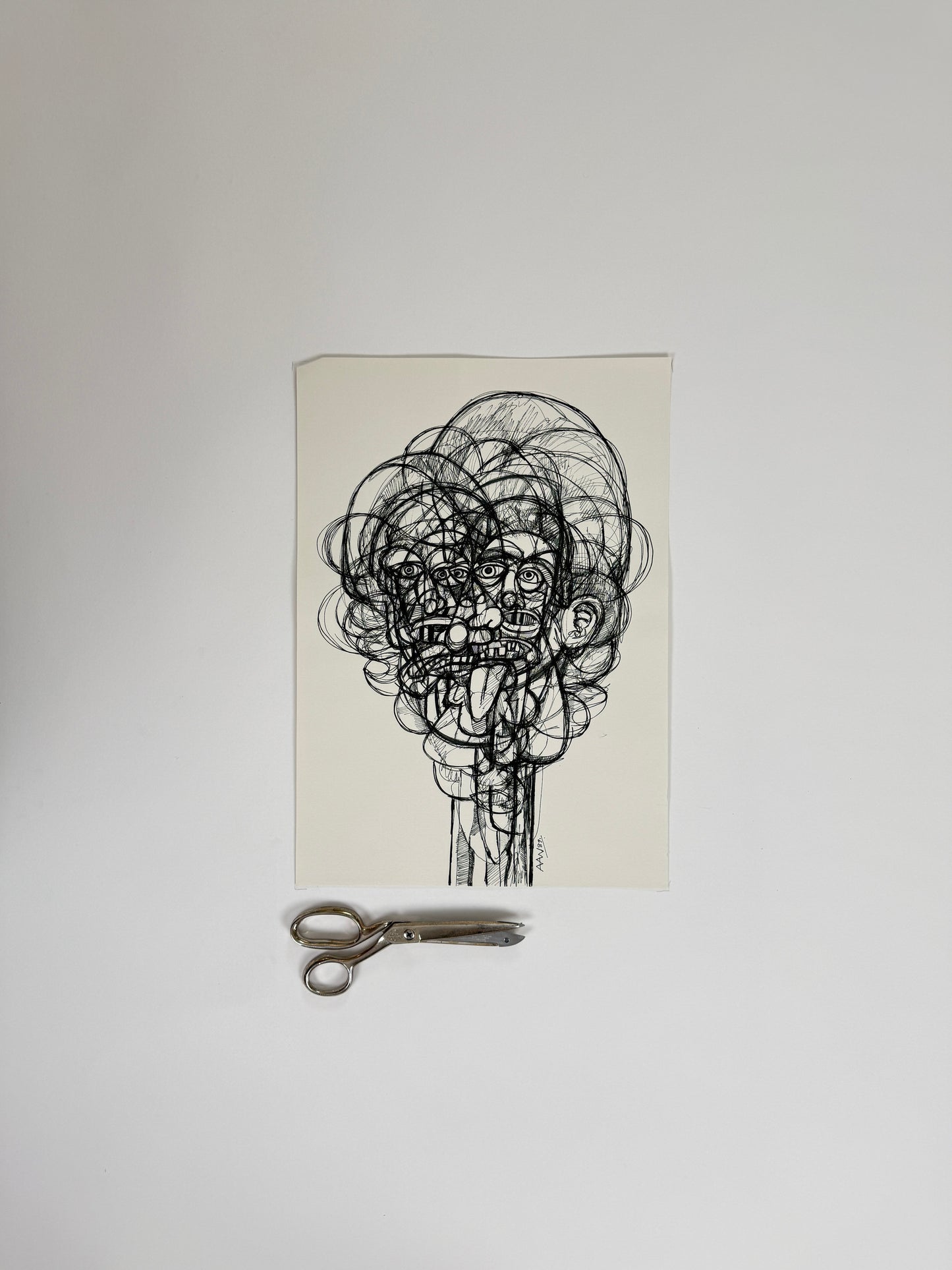 Monochromatic Original Artwork No.274 - ARTHUR ALLAN WILSON, Scottish | 1944-2024