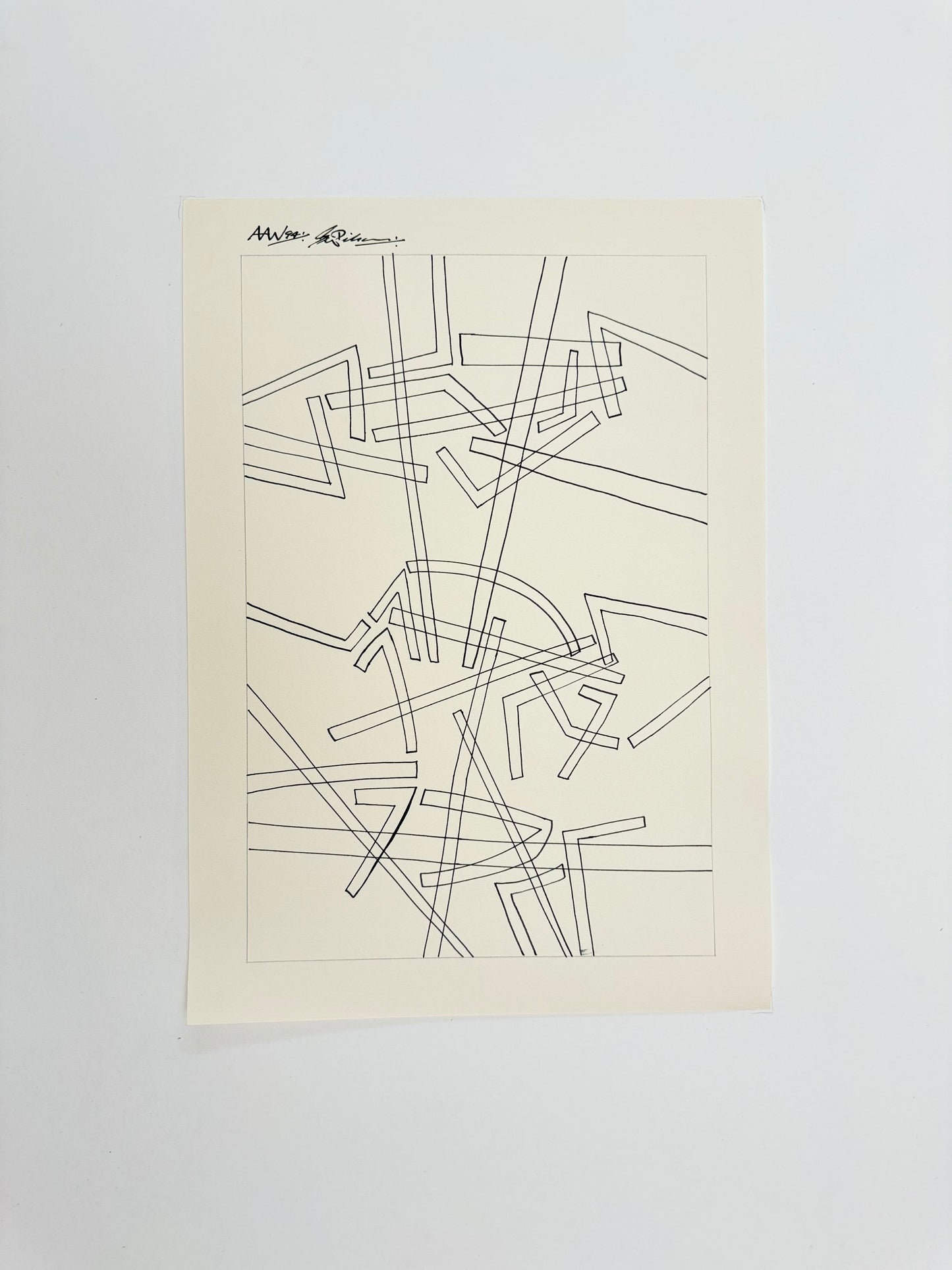 Monochromatic Original Artwork No.225 - ARTHUR ALLAN WILSON, Scottish | 1944-2024