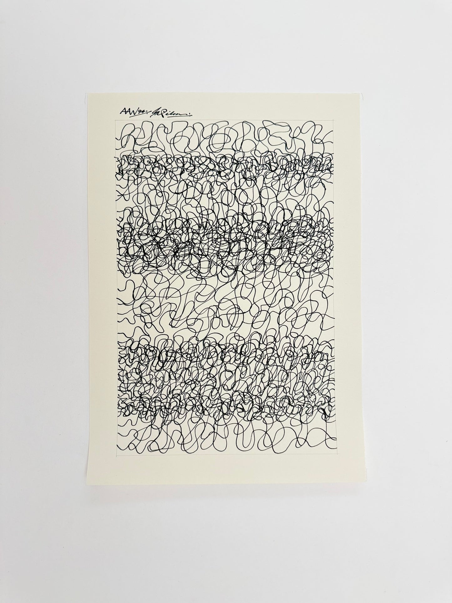 Monochromatic Original Artwork No.233 - ARTHUR ALLAN WILSON, Scottish | 1944-2024