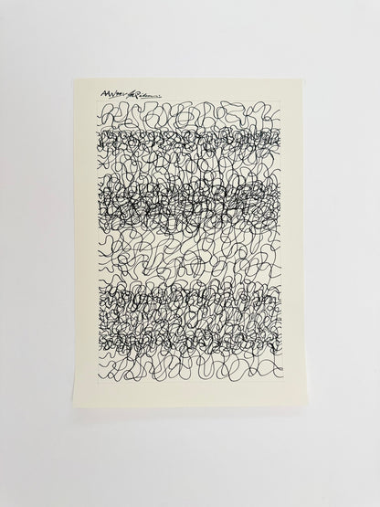 Monochromatic Original Artwork No.233 - ARTHUR ALLAN WILSON, Scottish | 1944-2024