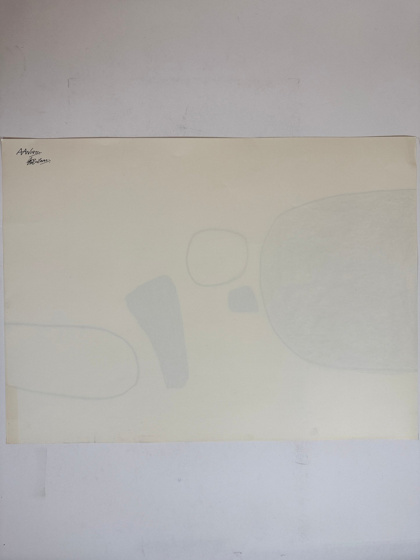 Monochromatic Original Artwork No.342 - ARTHUR ALLAN WILSON, Scottish | 1944-2024