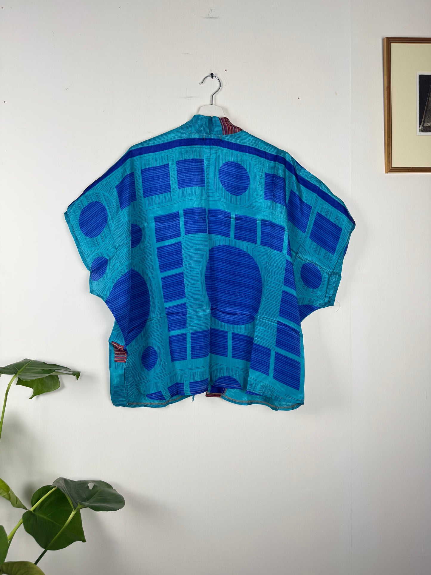 Vintage Saree Silk Shrug Blouse