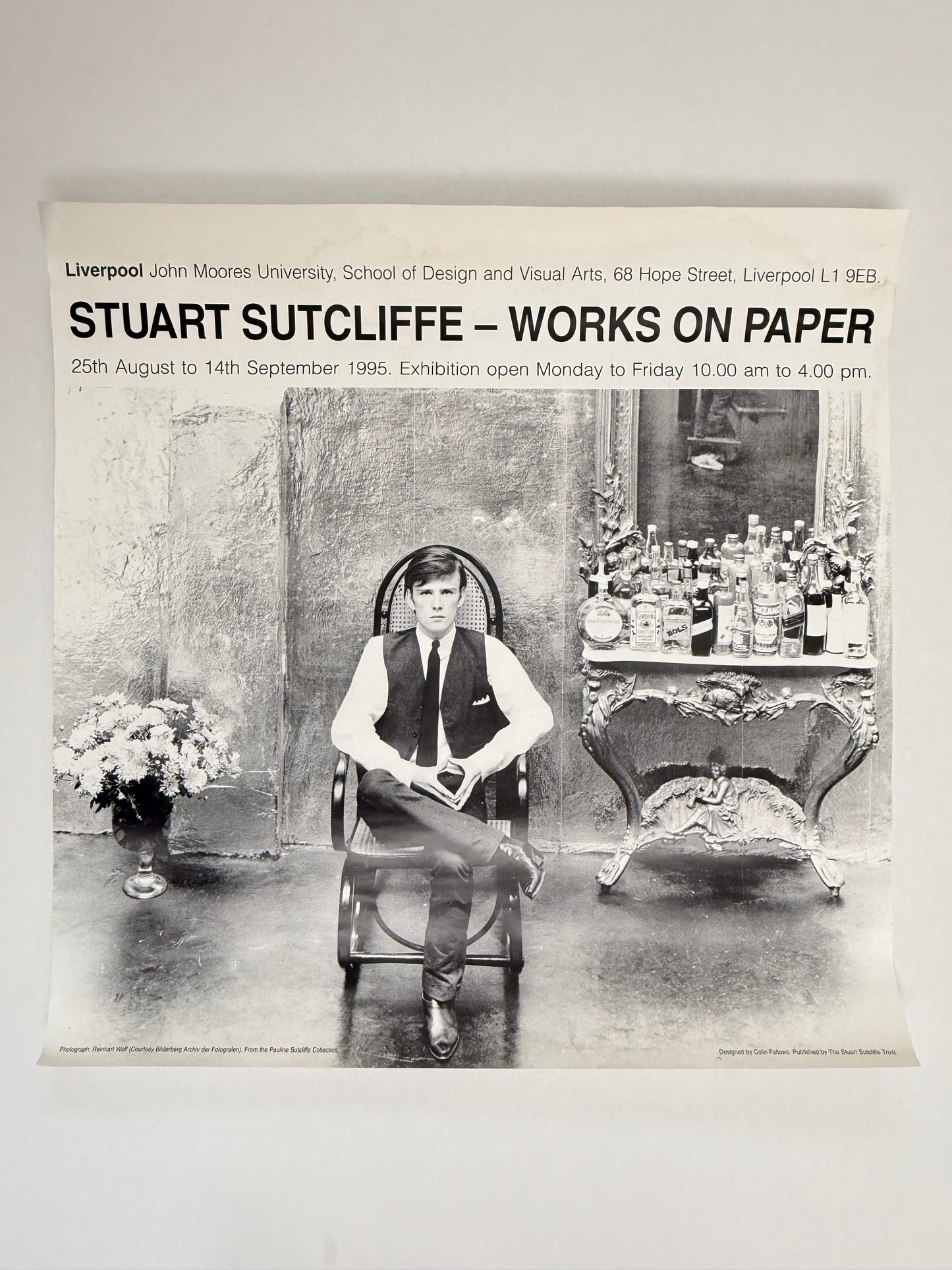 STUART SUTCLIFFE - Works on Paper 1995 | Art Poster