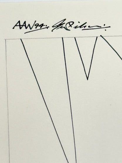 Monochromatic Original Artwork No.224 - ARTHUR ALLAN WILSON, Scottish | 1944-2024